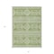 Homeroots 3' X 5' Green And Ivory Southwestern Washable Indoor Outdoor Area Rug 593672 - alternate 8