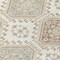 Homeroots 8' Ivory And Brown Round Floral Washable Indoor Outdoor Area Rug 610753 - alternate 5