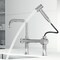 Vigo Cass Single Handle Bridge Kitchen Faucet with Side Sprayer VG02050CH - alternate 4