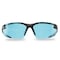 Edge Eyewear Zorge G2 Wraparound Safety Glasses Light Blue Lens Black Frame 1 pc DZ113-G2 - alternate 5