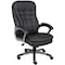 Boss High Back Executive Chair with Pewter Finished Base/Arms B9331 - alternate 1