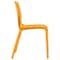 Leisuremod Murray Modern Dining Chair, Transparent Orange MC20TOR - alternate 5