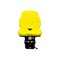 Uni Pro 117 Utility Mechanical Suspension Seat, Yellow Vinyl 7736 - alternate 4