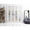 Sartodoors Sliding Closet Double Bi-fold Doors White Solid Core Modern Interior QUADRO4002DBF-NOR-96 x 96 (4* 24x96) - alternate 5