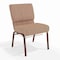 Flash Furniture Beige Fabric Church Chair, PK4 4-FD-CH0221-4-CV-BGE1-BAS-GG - alternate 1