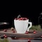 Smarty Had A Party 2 oz. White Square Plastic Mini Coffee Tea Cups (240 Cups), 240PK 6937W-CASE - alternate 5