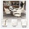 Leisuremod Axis Collection Modern Gold Dining Chair in White, 4PK ACG22W4 - alternate 8