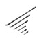 Tekton Angled End Pry Bar Set, 6-Piece (8, 12, 17, 25, 36, 45 in.) LSQ90506 - alternate 1
