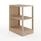 Martha Stewart Kayden Home Office Modular 2 Tier Bookshelf in Light Natural NAN-FY-23042-SF-LNT-MS - alternate 7
