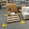 Brady ToughStripe Max Floor Marking Divider T-Shape 2 in W x 5 in H Yellow, 20PK 177066 - alternate 2