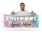 Signmission Balloons Sold Here, 18 Inch x 48 Inch, Vinyl Banner B-30477 - alternate 2