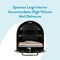 Architectural Mailboxes Reliant Locking Post Mount, Black (Architectural Brand) MB981BAM - alternate 4