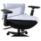 Leisuremod Ingram Office Task Chair with Adjustable Armrests and Swivel and Tilt, White/White IO20W-C - alternate 7