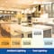 Bulbrite LED Filament, 14 Watt Dimmable A19 Light Bulb, Clear Glass Finish, E26 Base, 4000K, 1500 Lumens, 4PK 862303 - alternate 5