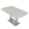 Skutchi Designs Arc Rectangle Meeting Room Table, 36 in W, 60 in L, Ivory HAR-AREC-36x60-DOU-K458 - alternate 1