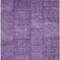 Homeroots 9' X 12' Purple Eggplant And Gray Patchwork Washable Indoor Outdoor Area Rug 581609 - alternate 4