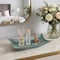 Homeroots 20in Blue And Green Ceramic Vanity Tray 574194 - alternate 2