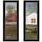 Homeroots Set Of Two Country Barns 2 Black Framed Print Wall Art, 2PK 406632 - alternate 1