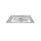 Homeroots 12in Cut Crystal Serving Tray 517514 - alternate 1