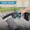 Wrightmaster 6in Mini Chainsaw w/ 2x21V 2000mAh Batteries, 32FT/S Fast Cutting Speed, Automatic Chain Tensioner ZR-VQJTCVLY-blue - alternate 6