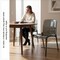 Leisuremod Murray Modern Dining Chair, Black, 2PK MC20TBL2 - alternate 8