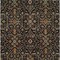Homeroots 9' X 12' Black Brown And Red Floral Washable Indoor Outdoor Area Rug 604581 - alternate 5