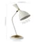 Jonathan Y Albert 21.5" Iron Retro Mid-Century LED Table Lamp, White/Gold JYL9065B - alternate 3