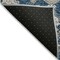 Homeroots 3' X 5' Navy Blue Beige And Ivory Medallion Washable Indoor Outdoor Area Rug 589008 - alternate 7