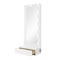 Global Furniture Usa Contemporary Ella White Narrow Tall Mirror With Led And Speaker ELLA-WHITE-NARROW TALL MR W/ LED & SPEAKER - alternate 8