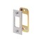 Defender Security Deadbolt Strike, 2-3/4 in L, 1-1/8 in W, Steel, Satin Nickel E 2483 - alternate 3