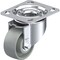 Blickle Swivel Plate Cstr, Gy Nyln, 3-1/8", 350 lb. LK-POG 82K-14 - alternate 1