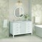 James Martin Vanities Myrrin 48in Vanity, Bright White w/ 3 CM Eternal Jasmine Pearl Silestone Top 485-V48-BW-FEJP - alternate 7