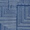 Homeroots 9' X 12' Navy Blue And Ivory Geometric Washable Indoor Outdoor Area Rug 600844 - alternate 3