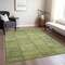Homeroots 5' X 8' Fern Green And Artichoke Green Patchwork Washable Indoor Outdoor Area Rug 581594 - alternate 5
