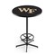 Holland Bar Stool Co 42" Black Wake Forest Pub Table L216B4236WakeFr - alternate 1