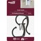 National Hardware Oil Rubbed Bronze Coat & Hat Hook, 2PK N330-761 - alternate 1