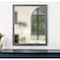 Homeroots 40" Dark Gray Solid Wood Framed Accent Mirror 510900 - alternate 3