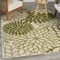 Homeroots 5' X 8' Ivory And Green Floral Indoor Outdoor Area Rug 548054 - alternate 7