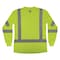 Ergodyne M Lime Class 3 Hi-Vis Long Sleeve Shirt Womens 8374 - alternate 6