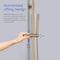 Kibi Circular Pressure Balanced 2-Function Shower Column, Rough In Valve KSC403BB - alternate 6