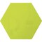 Ghent Hex LINK Powder-Coated Steel Whiteboard, Magnetic, 18'' x 21, Green HEXS1821GN - alternate 1