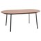Leisuremod 70.9 in W, 29.5 in L, Manufactured Wood/Steel/PU Leather, Walnut/Light Brown TT70-CWN18-LBR - alternate 7