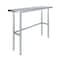 Amgood 16 in. x 48 in. Open Base Stainless Steel Work Table WT-1648-RCB-Z - alternate 1