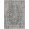 Homeroots 5' X 8' Charcoal And Silver Abstract Washable Indoor Outdoor Area Rug 616605 - alternate 5