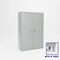 Pucel Two Door Center Partition Cabinet, 48 in W x 78 in H x 19 in D, Putty HDSC-4872-19-8L-CP - alternate 1