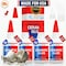 Adhesive Guru AG Ceramic Glue 0.7 oz. High-Strength Ethyl Cyanoacrylate Adhesive, Clear, Fast-Cure, 4PK adgr_ceramic_glue_4pk - alternate 1