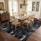 World Rug Gallery Abstract Marble Shag Area Rug 7 ft 10 in x 10 ft Anthracite WR125ANTHRACITE8X10 - alternate 7