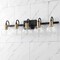 Jonathan Y Marais 36.5" 5-Light Iron/Glass Rustic Vintage LED Vanity Light, Black/Brass Gold JYL3556A - alternate 8