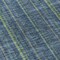 Homeroots 8' Blue Denim Blue And Mint Green Round Striped Washable Indoor Outdoor Area Rug 615039 - alternate 5