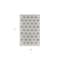 Homeroots 4' X 6' Ivory And Black Geometric Indoor Outdoor Area Rug 572560 - alternate 6